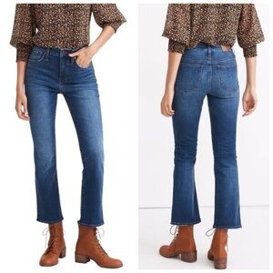 Madewell Cali Demi-boot jeans Size 23T Bootcut jeans Ankle jeans Mid rise jeans